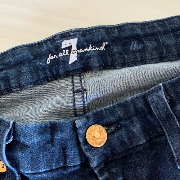 🎉5x HP🎉 Women’s 7 For All Mankind Skinny Jeans - Picture 5 of 5